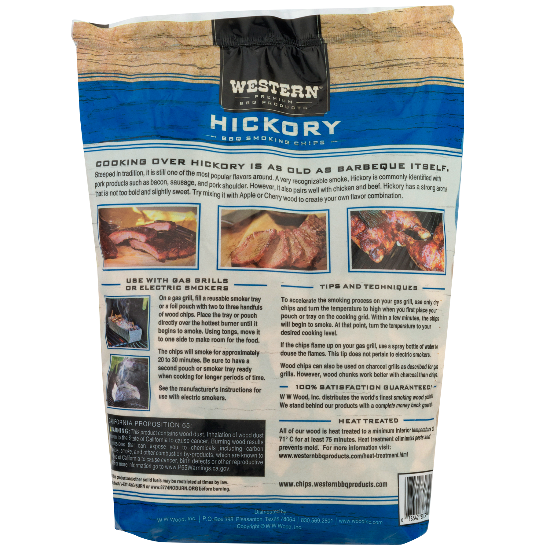 Western Hickory BBQ Smoking Chips