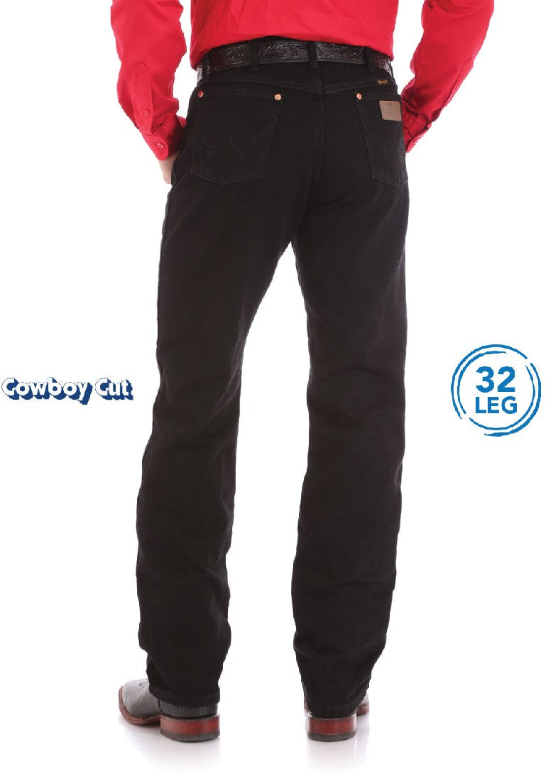 Wrangler Men's Shadow Black Cowboy Cut Jean