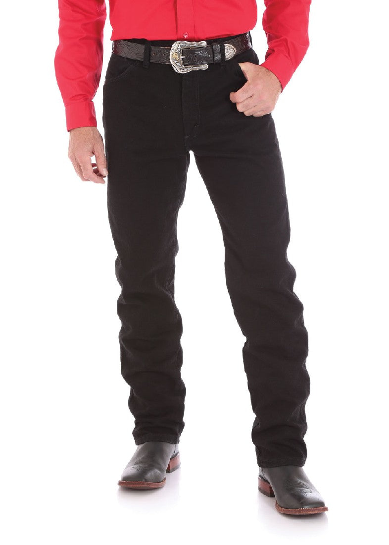Wrangler Men's Shadow Black Cowboy Cut Jean