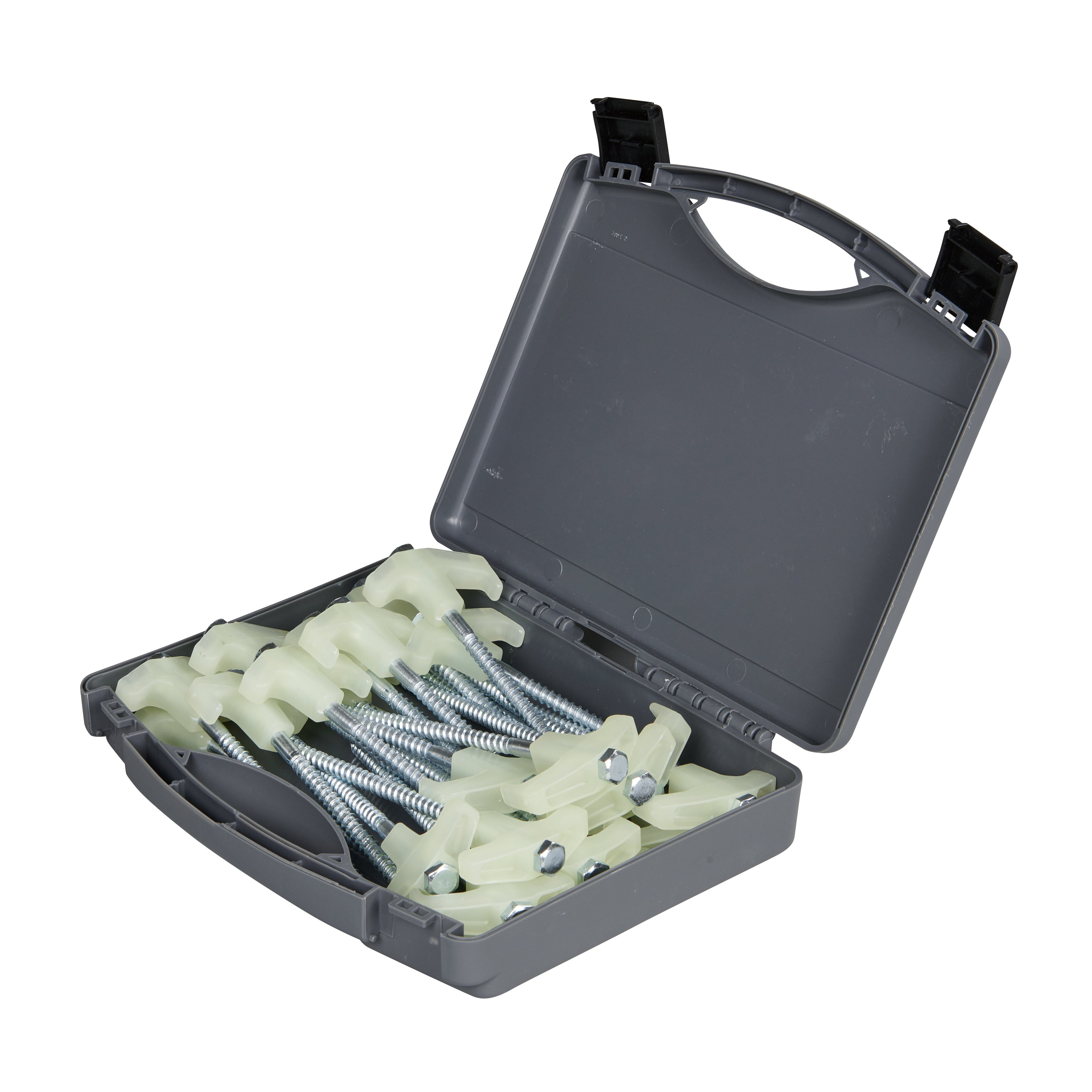 OZtrail Glow in the Dark Screw-In Tent Peg Set - 25pc