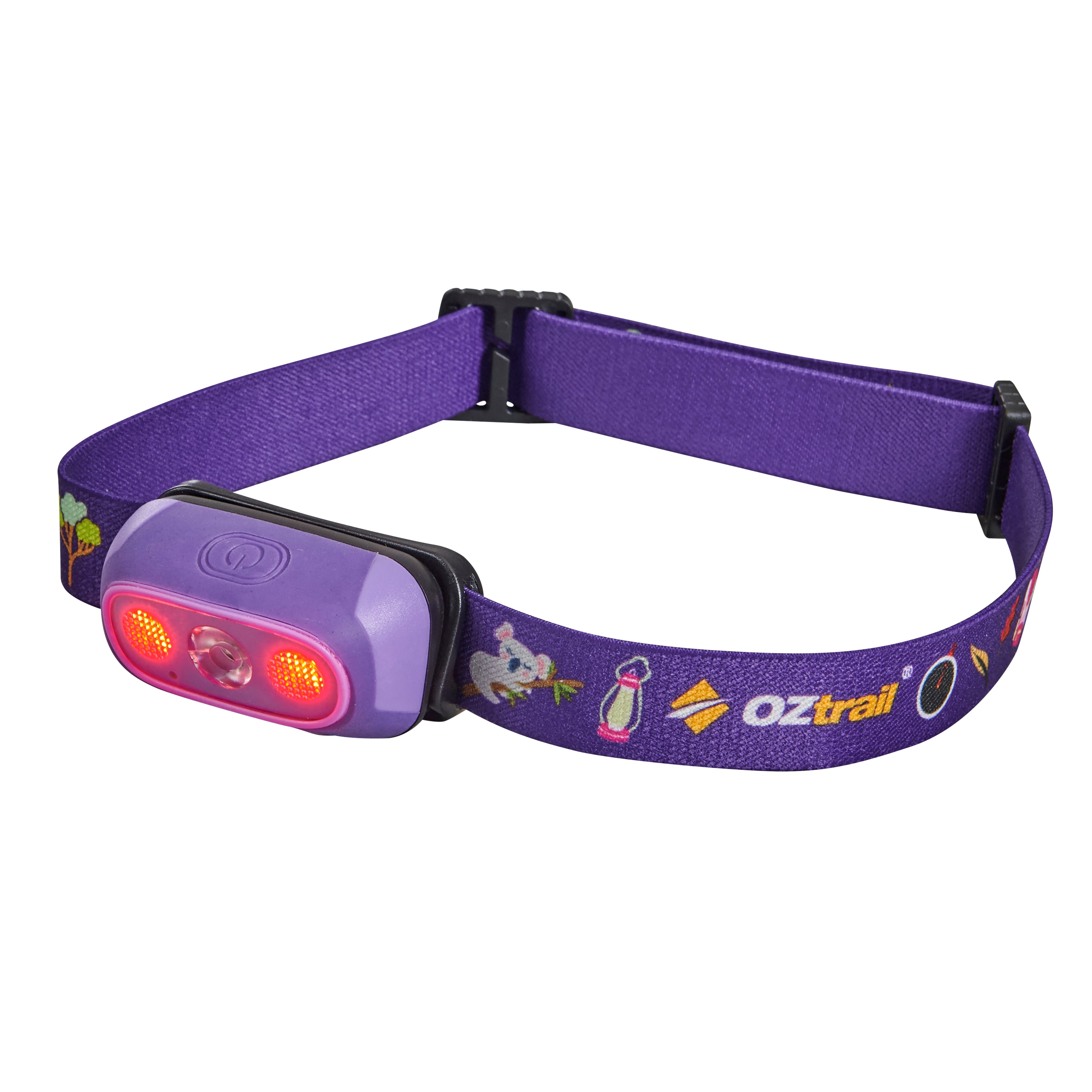 OZtrail Lumos Twinkle Kids Headlamp - Purple