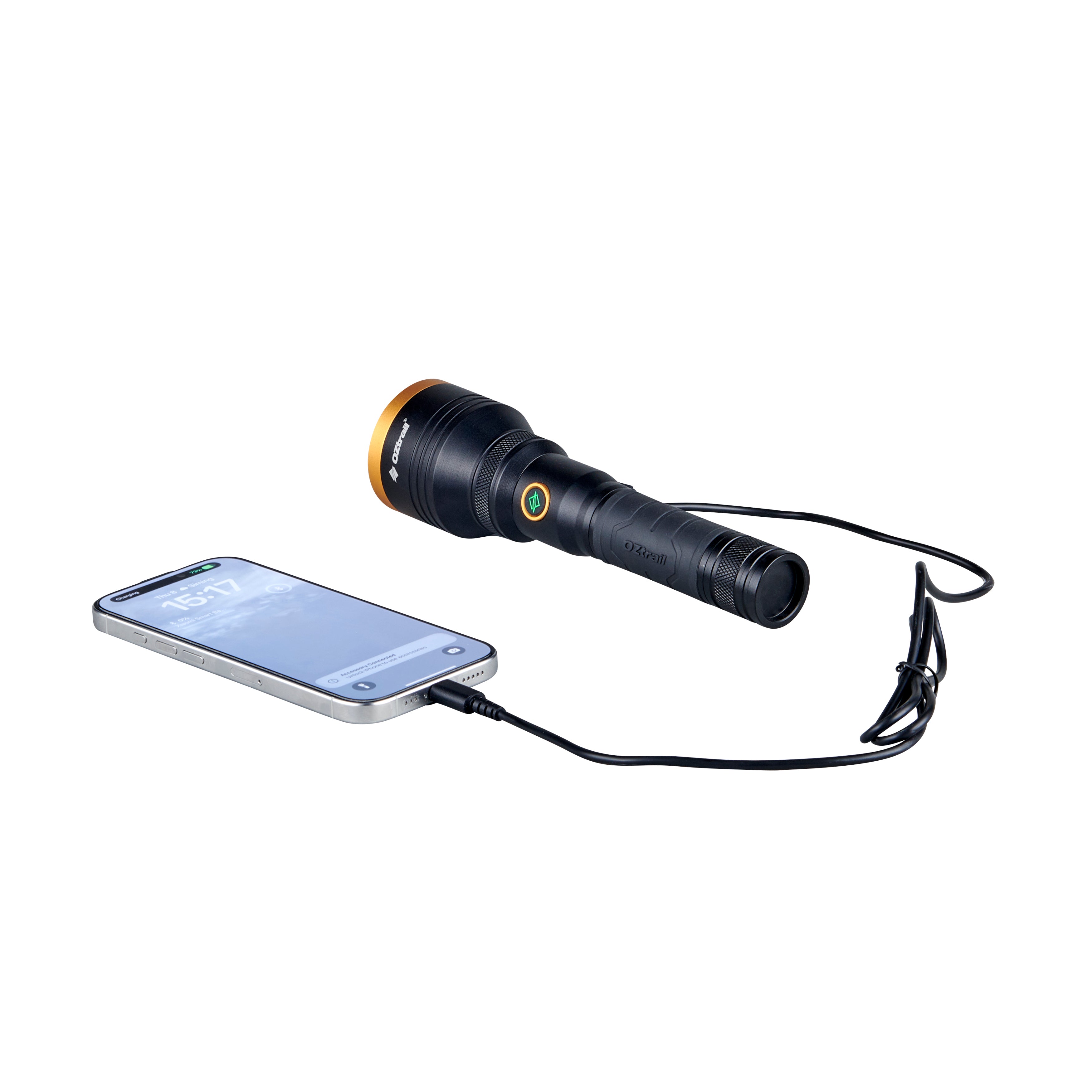 OZtrail 1000m Lumos LongBeam Flashlight
