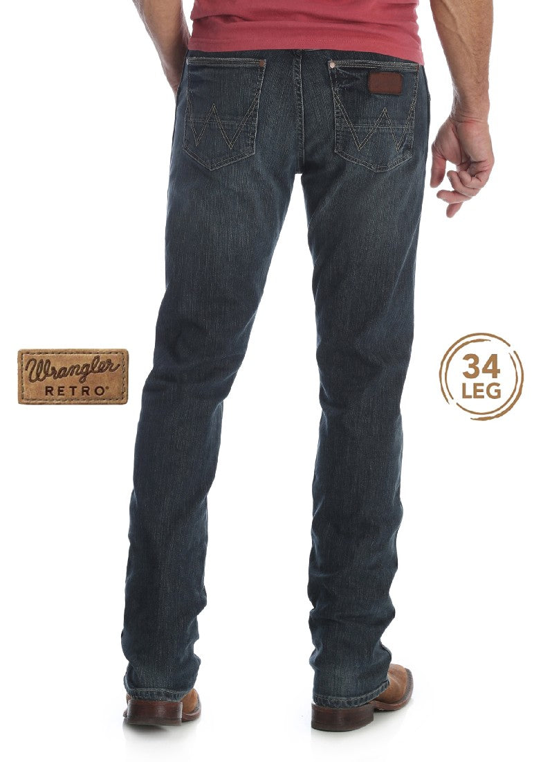 Wrangler Men's Jerome Retro Slim Straight Jean