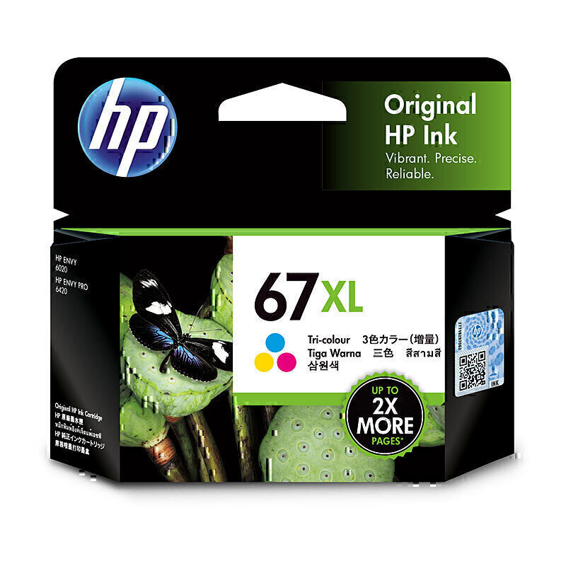 HP 67XL Tri-Colour Ink Cartridge