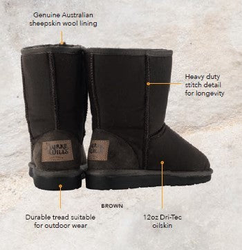 Burke & Wills Woolly Boots