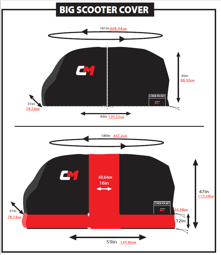 Top Gun Mobility Scooter Universal Cover