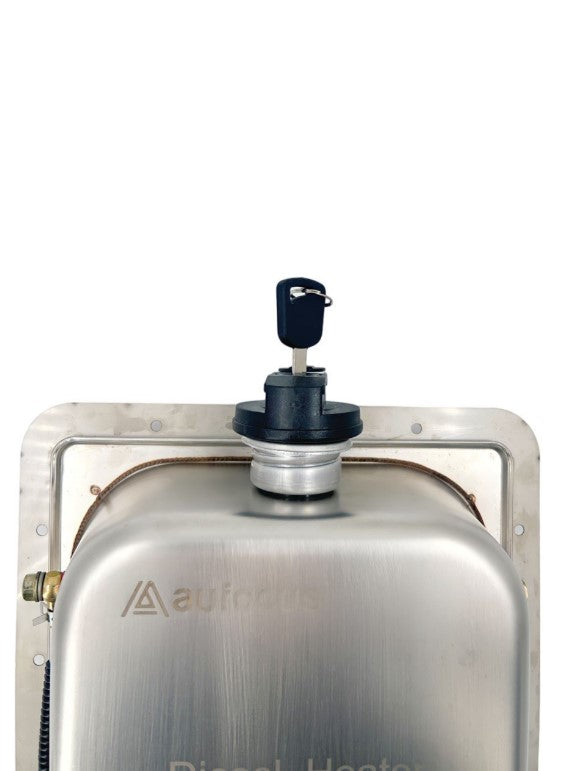 AU Focus Stainless Steel Diesel Tank with Locking Cap 5L