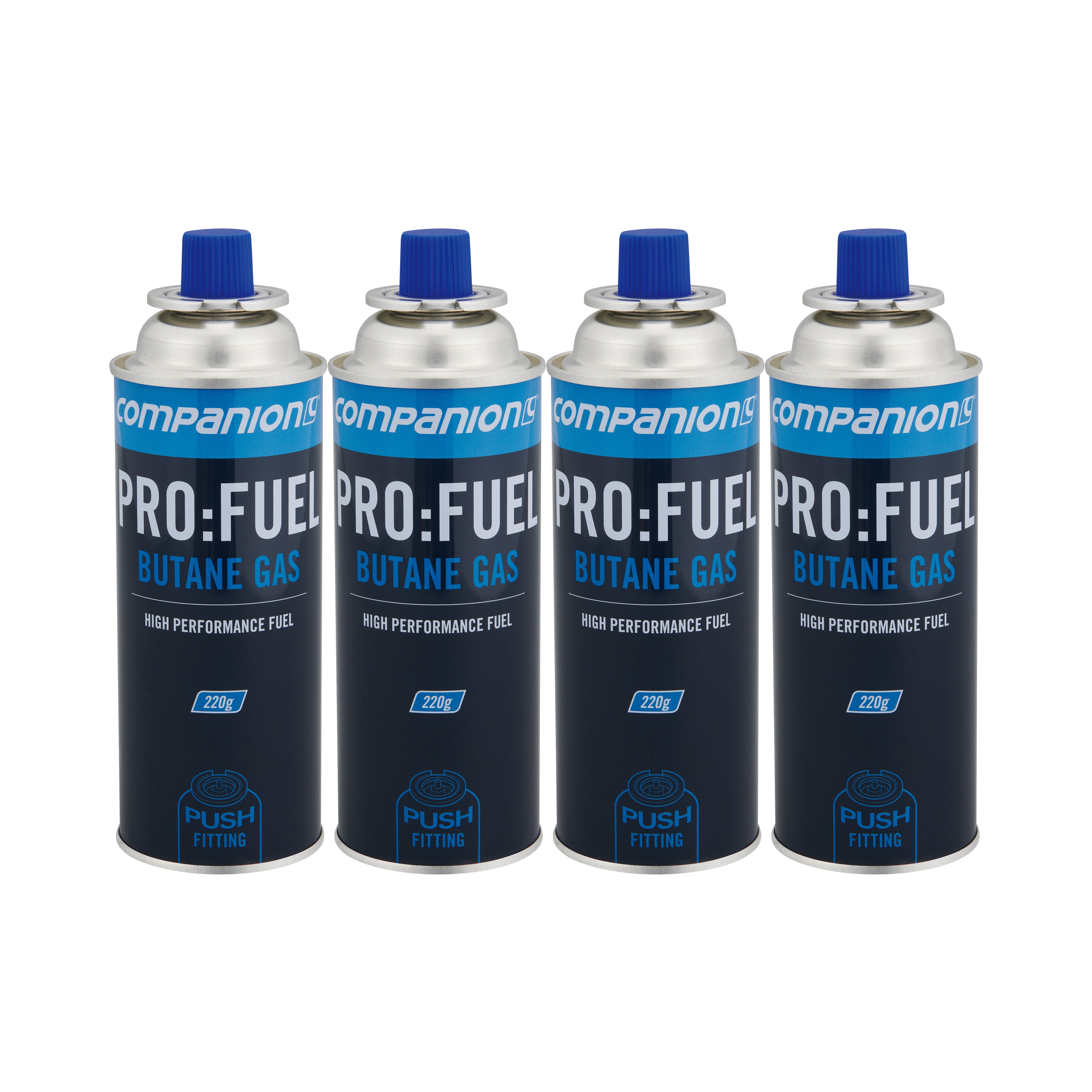 Companion Butane Gas 220g 4pk
