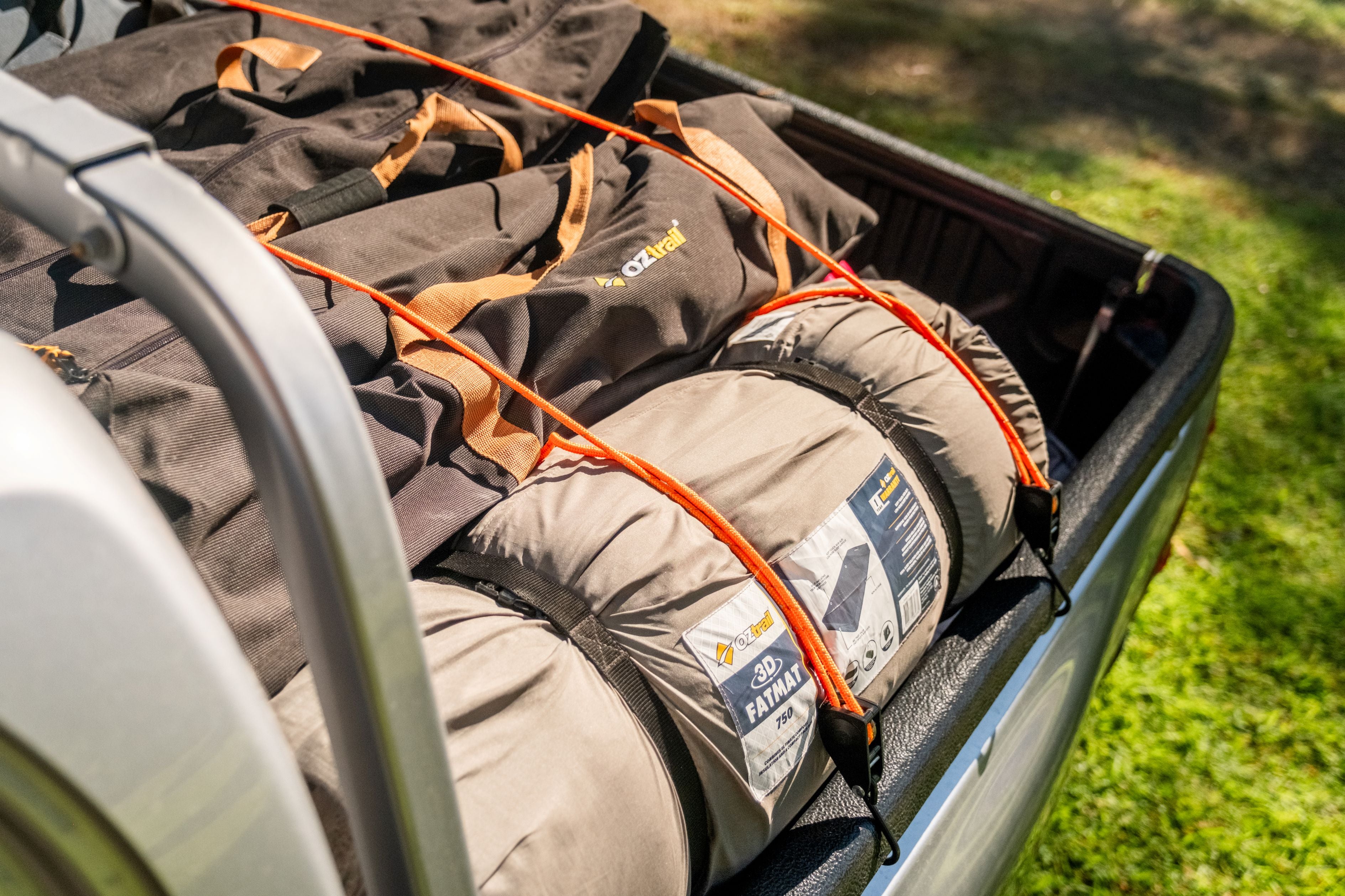 OZtrail Ratchet Tie Down Rope 2pk