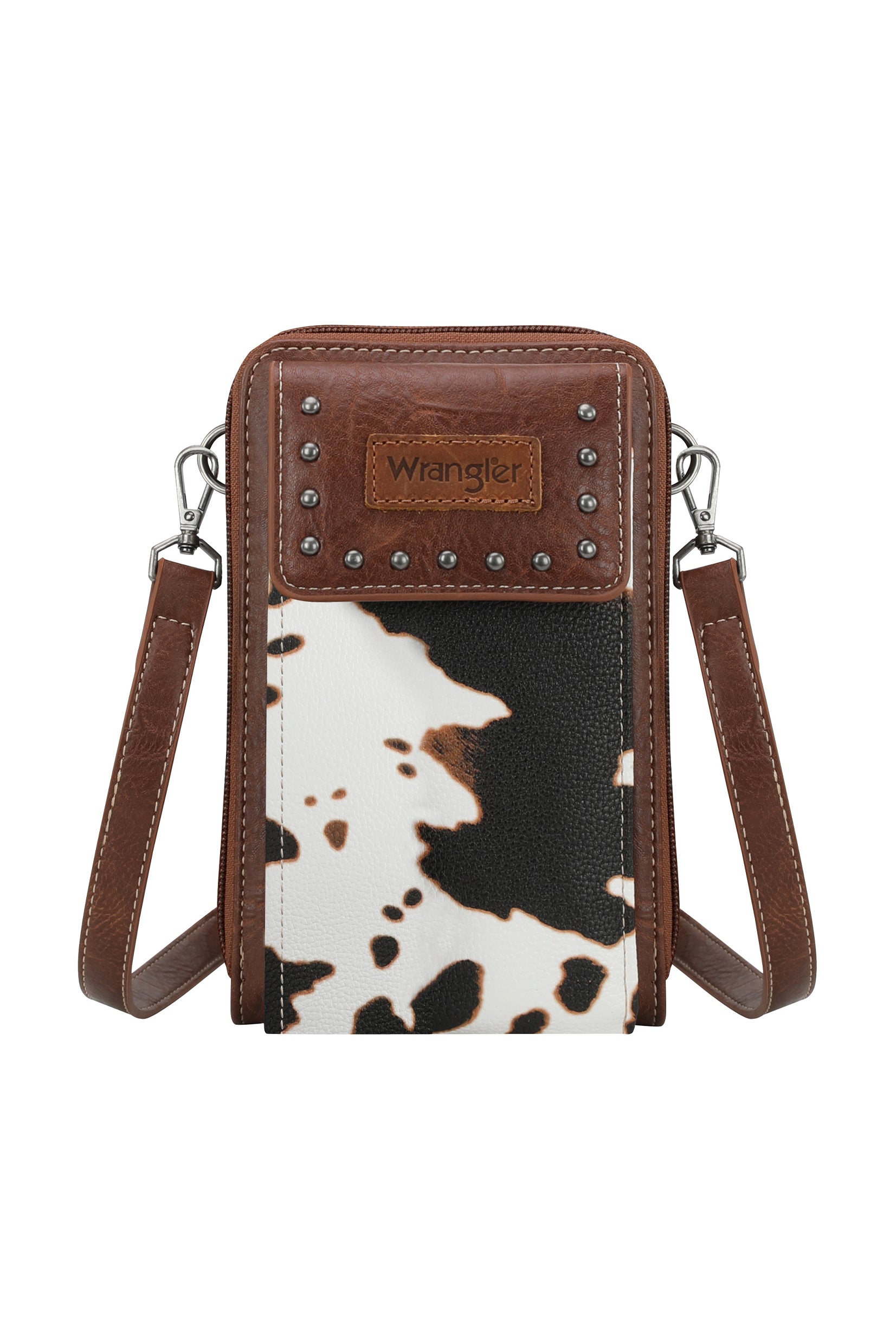 Wrangler Cow Print Phone Wallet Bag