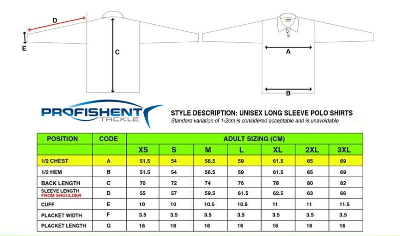 Profishent Pink Yabby/Cod/Cray L/S Fishing Shirt - Adult
