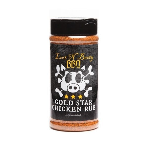 Loot N' Booty BBQ Gold Star Chicken Rub