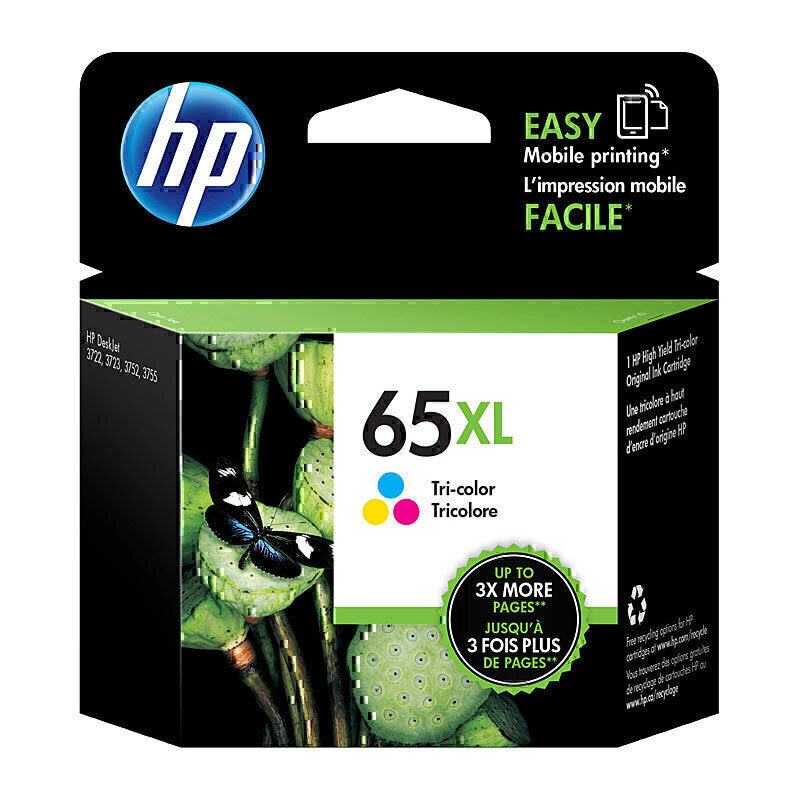 HP 65XL Tri-Colour Ink Cartridge