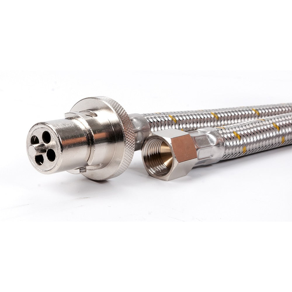 Companion Bayonet-3/8" SAEF Braided Hose