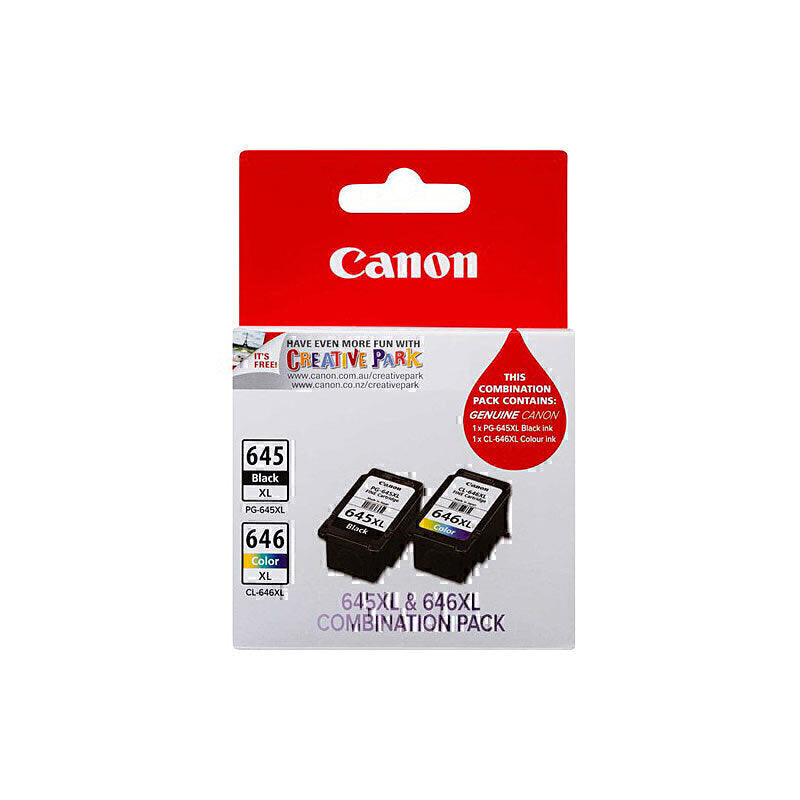 Canon 645XL & 646XL Ink Twin Pack