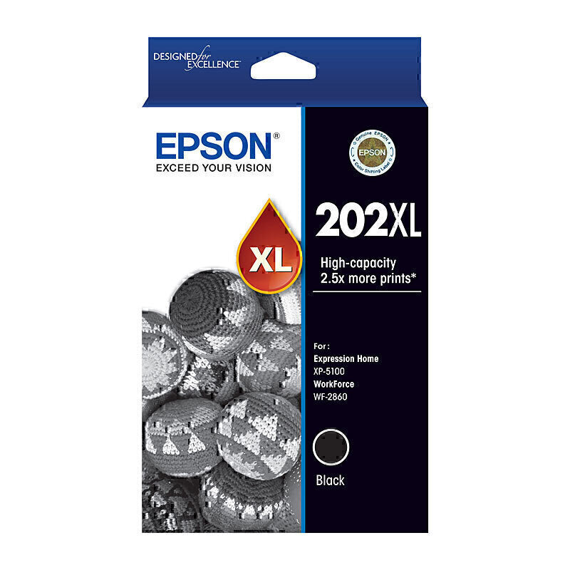Epson 202XL Black Ink Cartridge