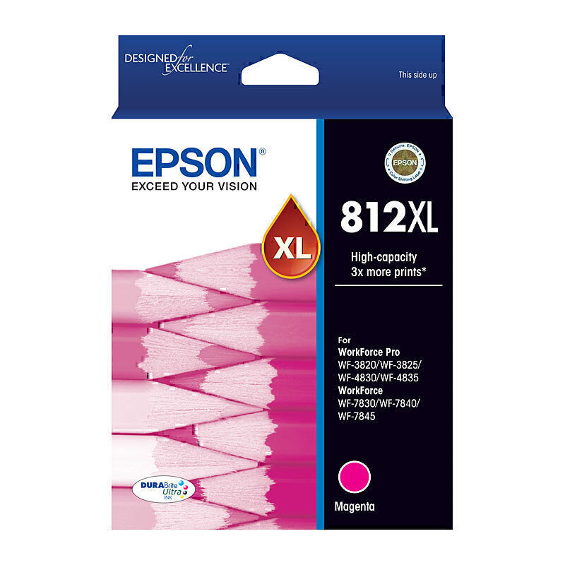 Epson 812XL Magenta Ink Cartridge