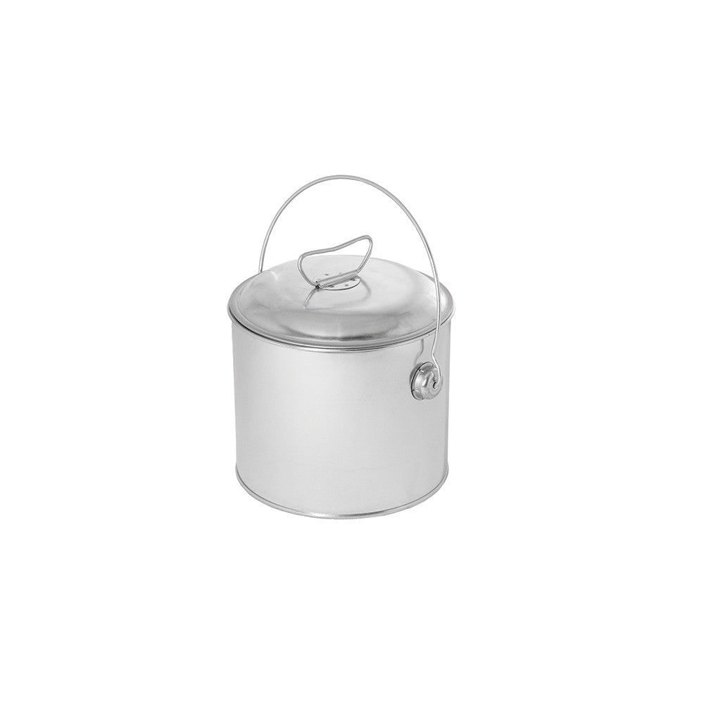 Campfire Tin Billy Can with Lid