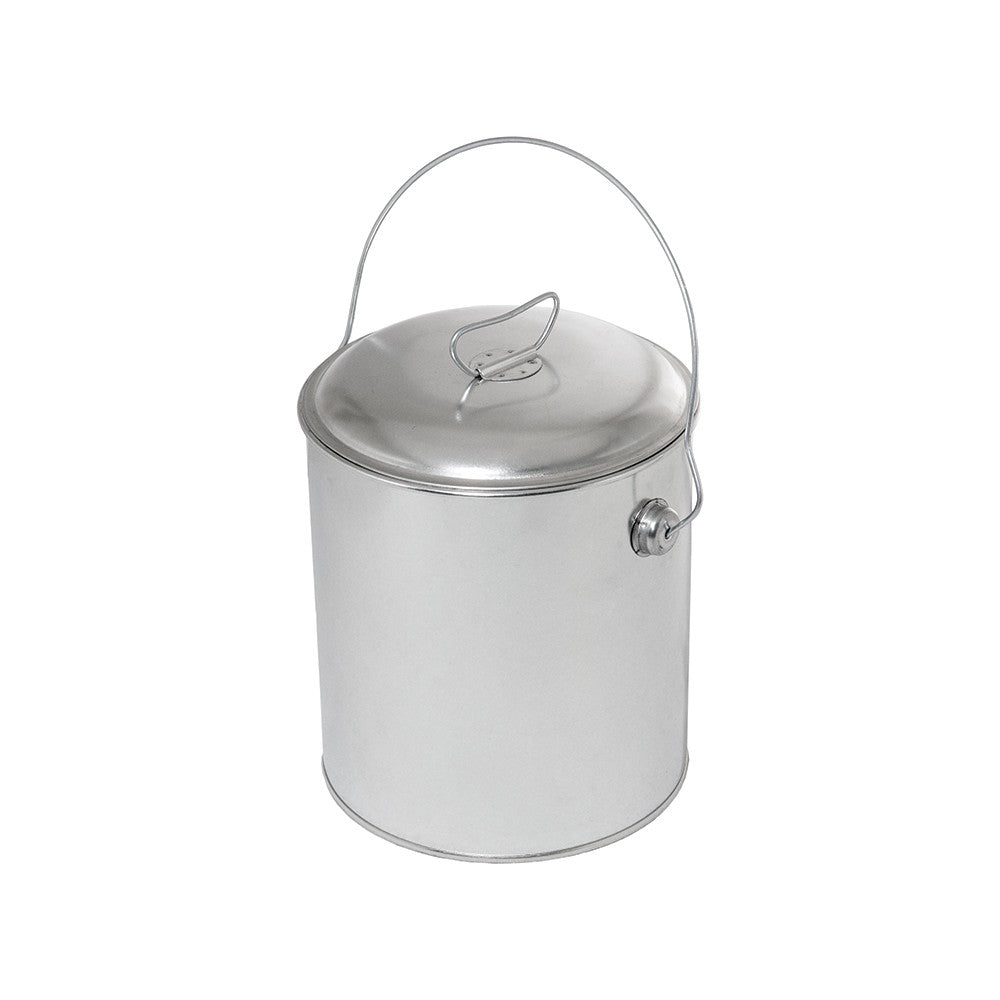 Campfire Tin Billy Can with Lid