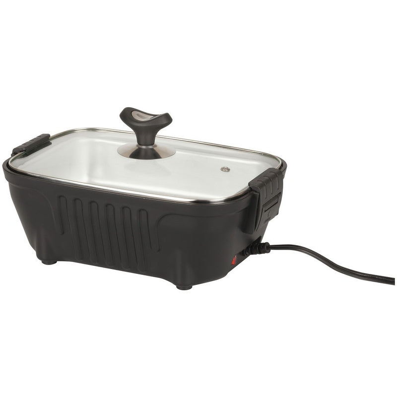 Rovin 12V Portable Stove with Glass Lid 1.7L