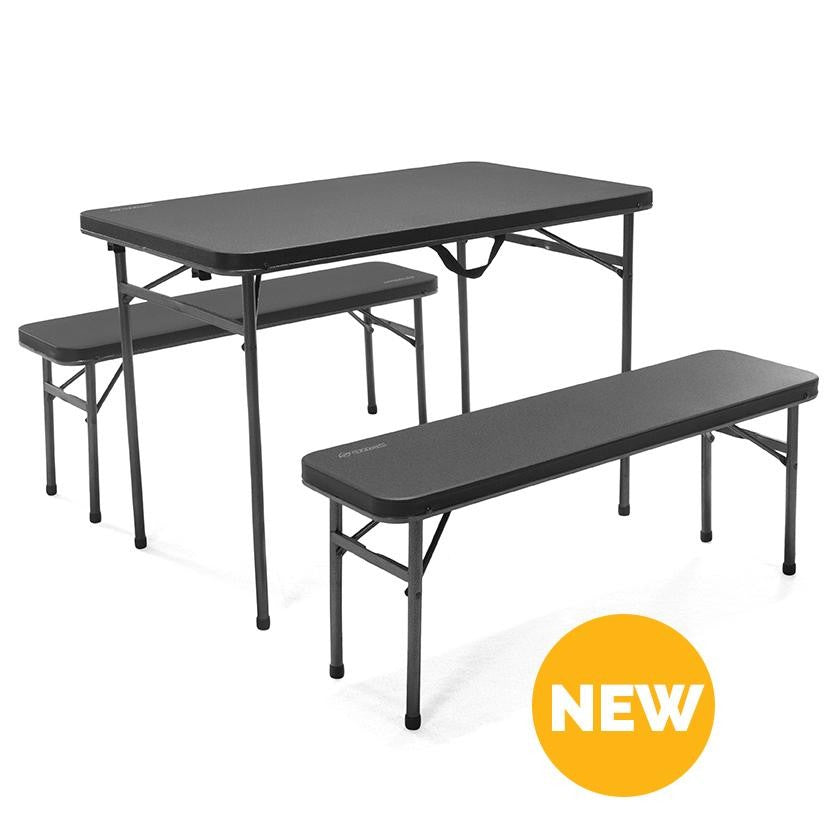 OZtrail Ironside 3pc Recreation Table Set