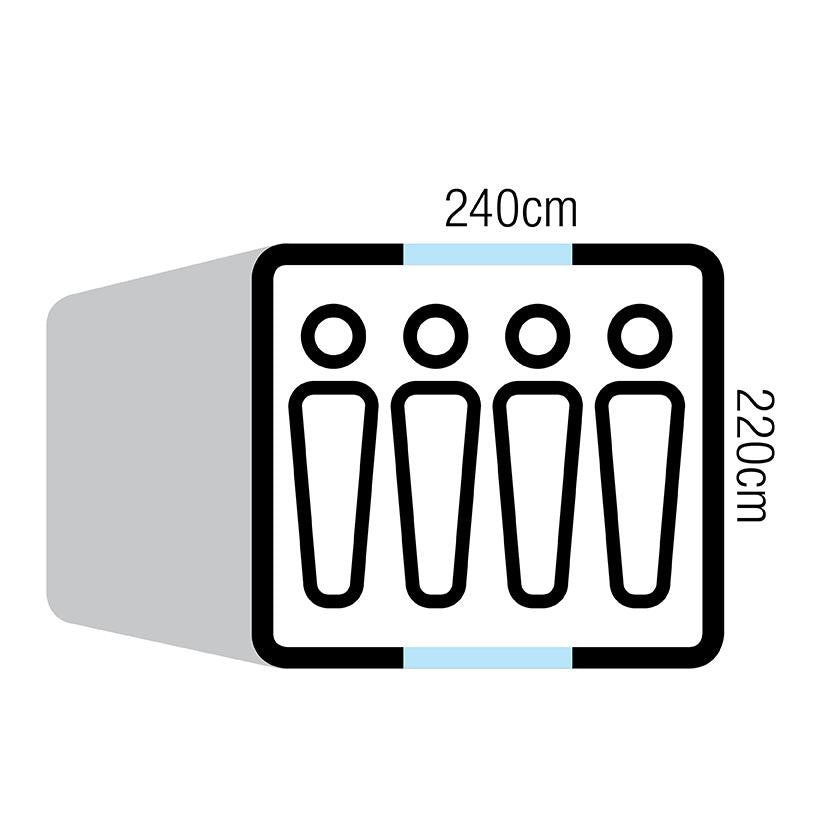 OZtrail Tasman 3V Person Dome Tent
