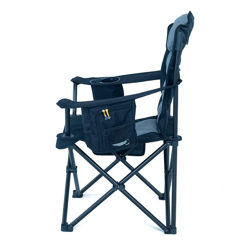 Oztrail Big Boy Arm Chair - Black