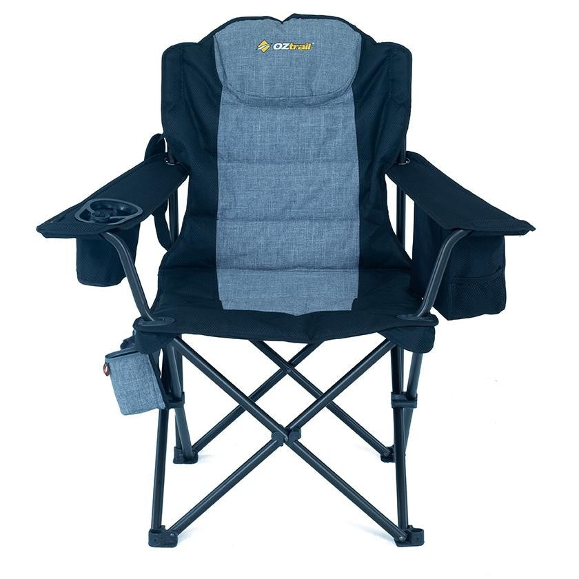 Oztrail Big Boy Arm Chair - Black