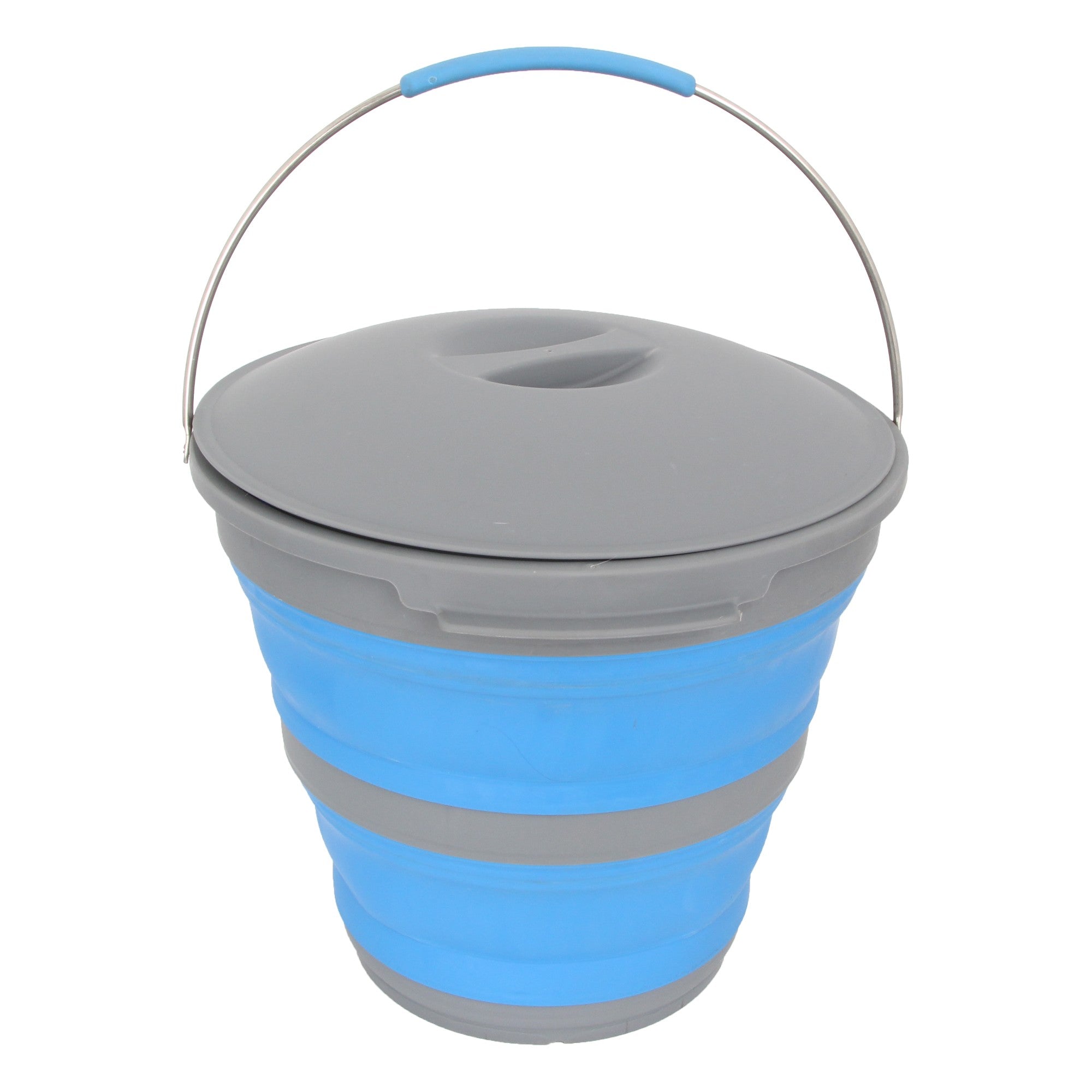 Popup Bucket with Lid 10L
