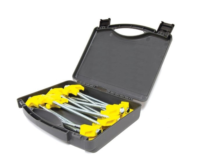 OZtrail Screw-In Tent Peg Set - 16pc
