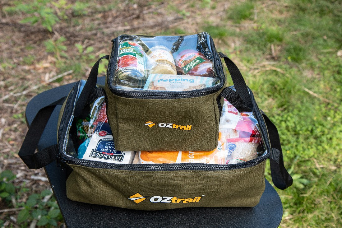 OZtrail Clear Top Canvas Bag - Medium