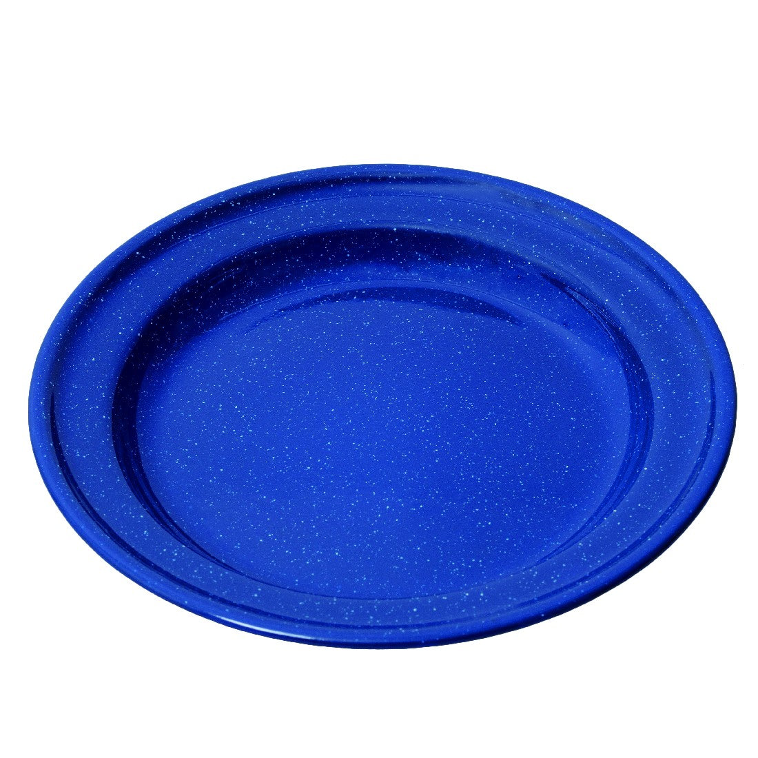 Campfire Enamel Deep Plate Navy 26cm