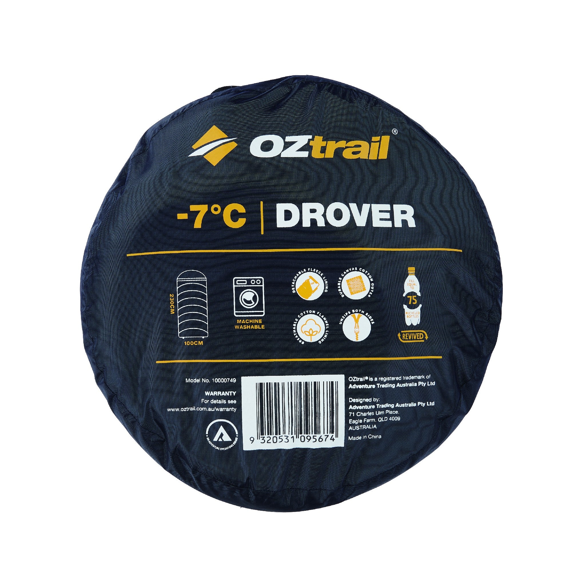 OZtrail Drover -7 Sleeping Bag
