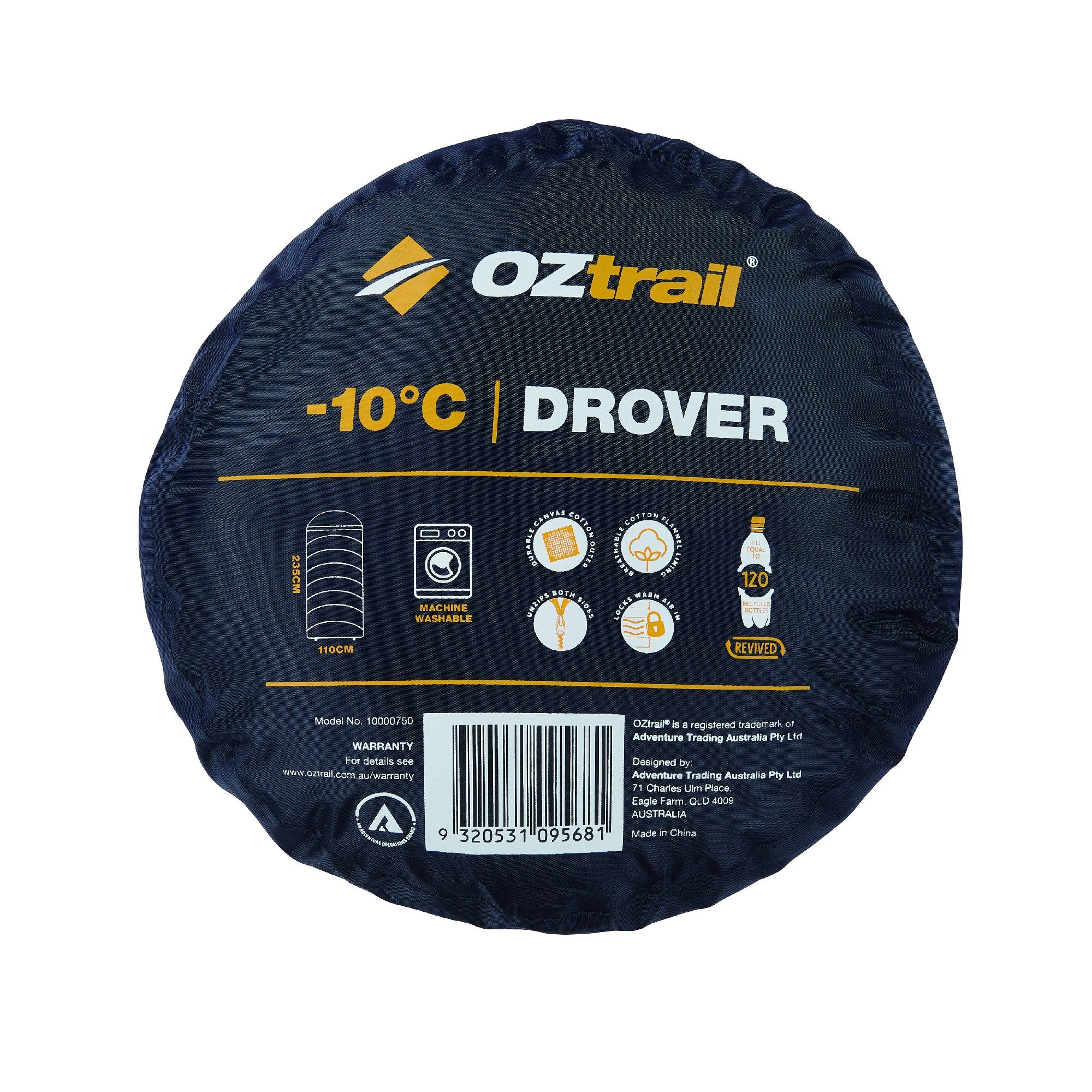 OZtrail Drover -10 Sleeping Bag