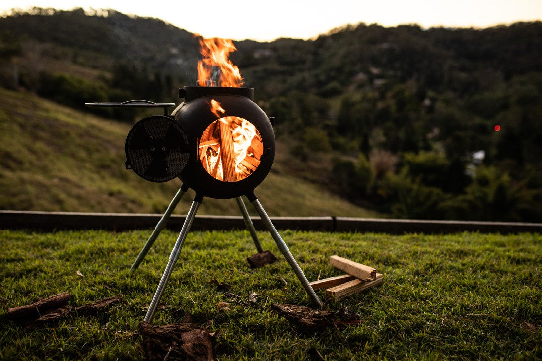 Ozpig Series 2 Portable Wood Fire Stove