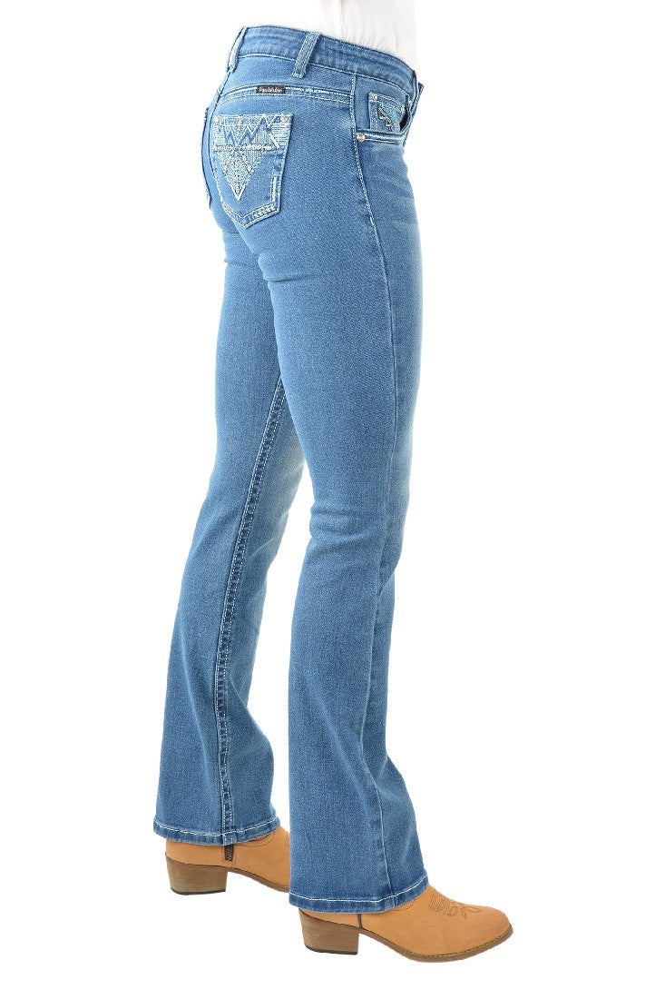 Pure Western Women's Ziggy Boot Cut Jeans 34"