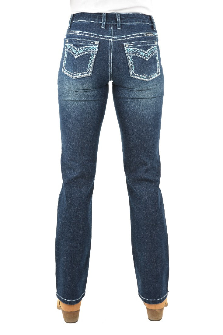 Pure Western Women's Geraldine Straight Leg Jean