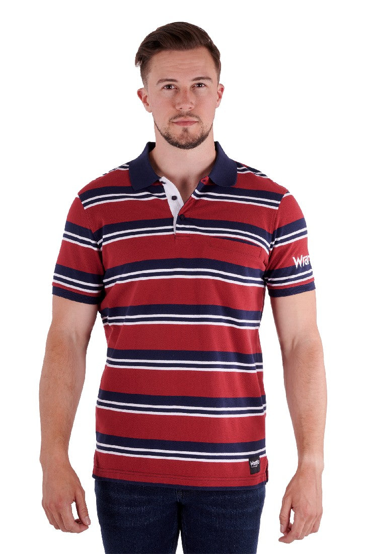 Wrangler Men's Tony SS Polo