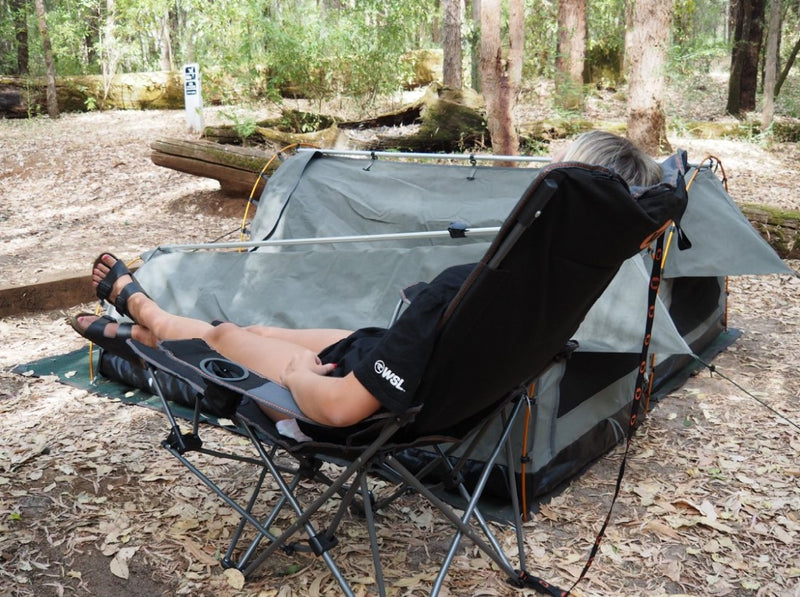 Wildtrak Hamelin Reclining Camp Lounger