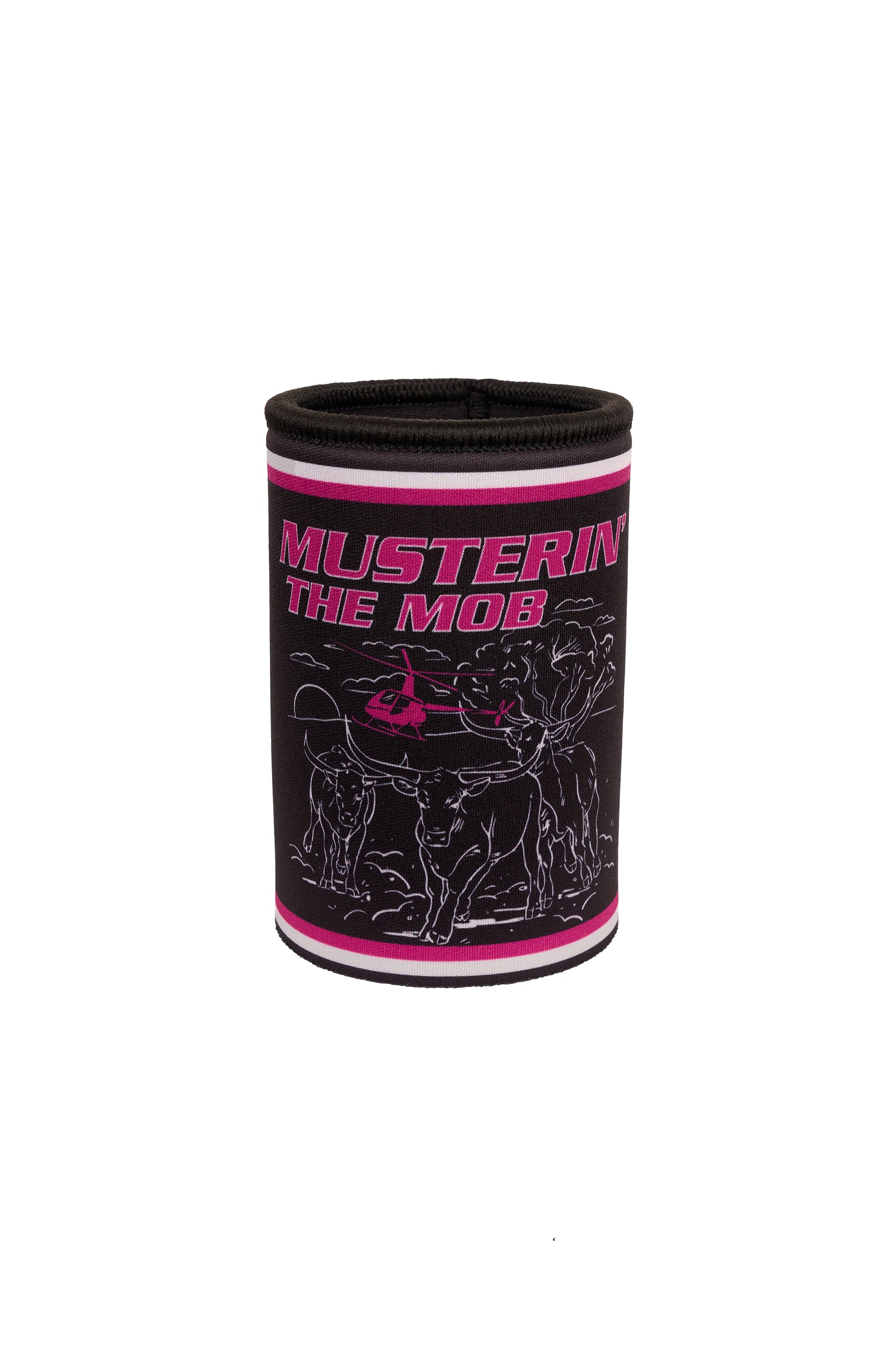 Bullzye Muster Stubby Holder