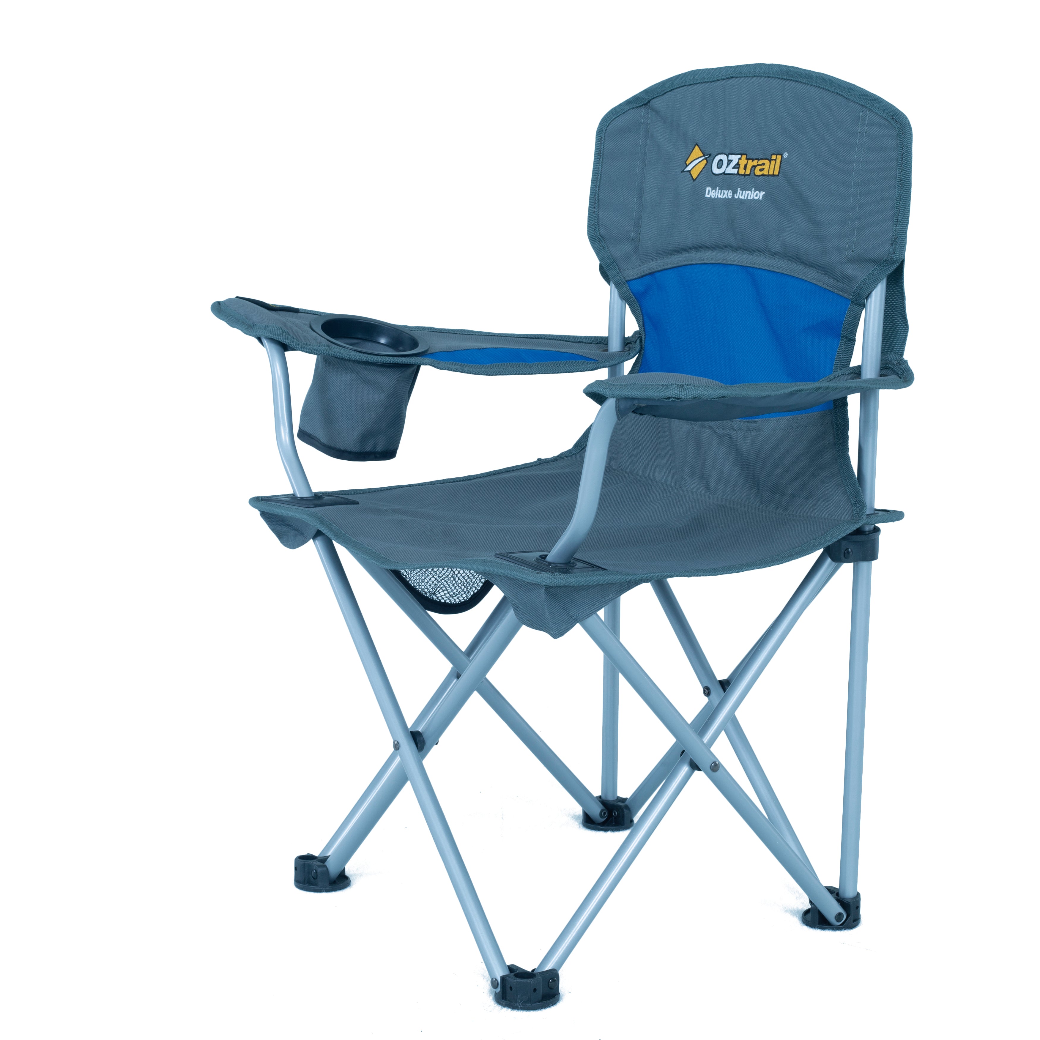 OZtrail Deluxe Junior Arm Chair - Blue