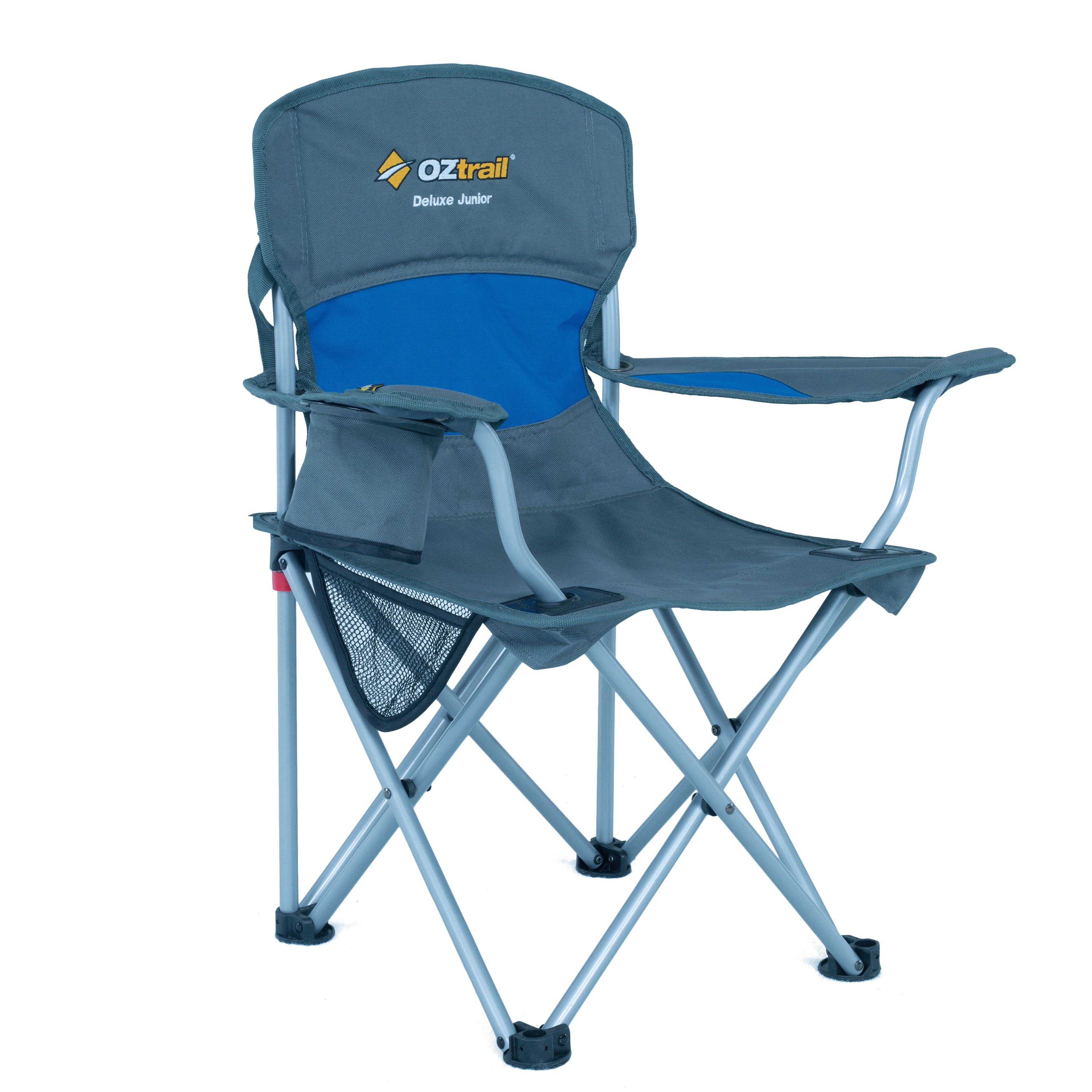 OZtrail Deluxe Junior Arm Chair - Blue