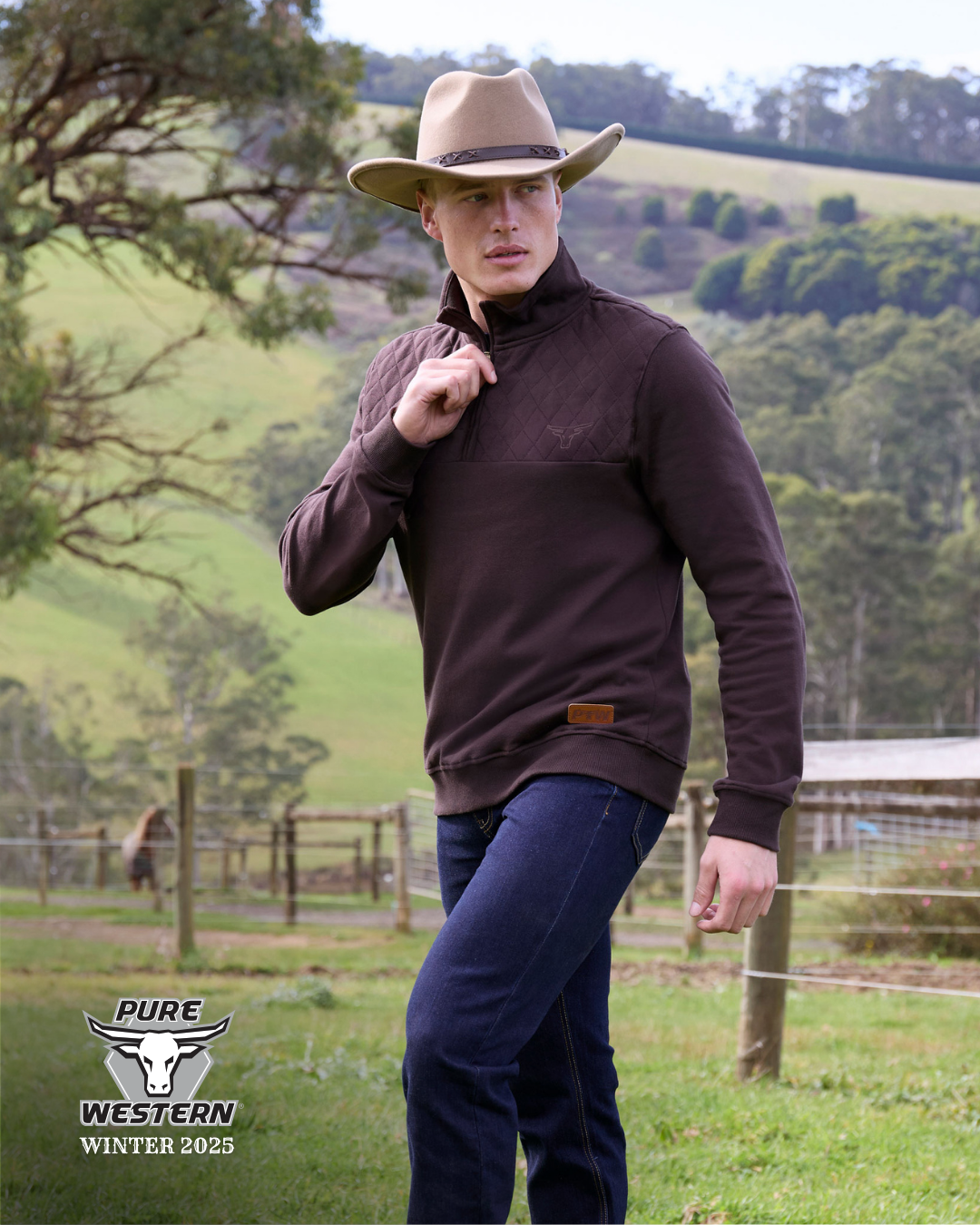 Pure Western Men's Troy Pullover