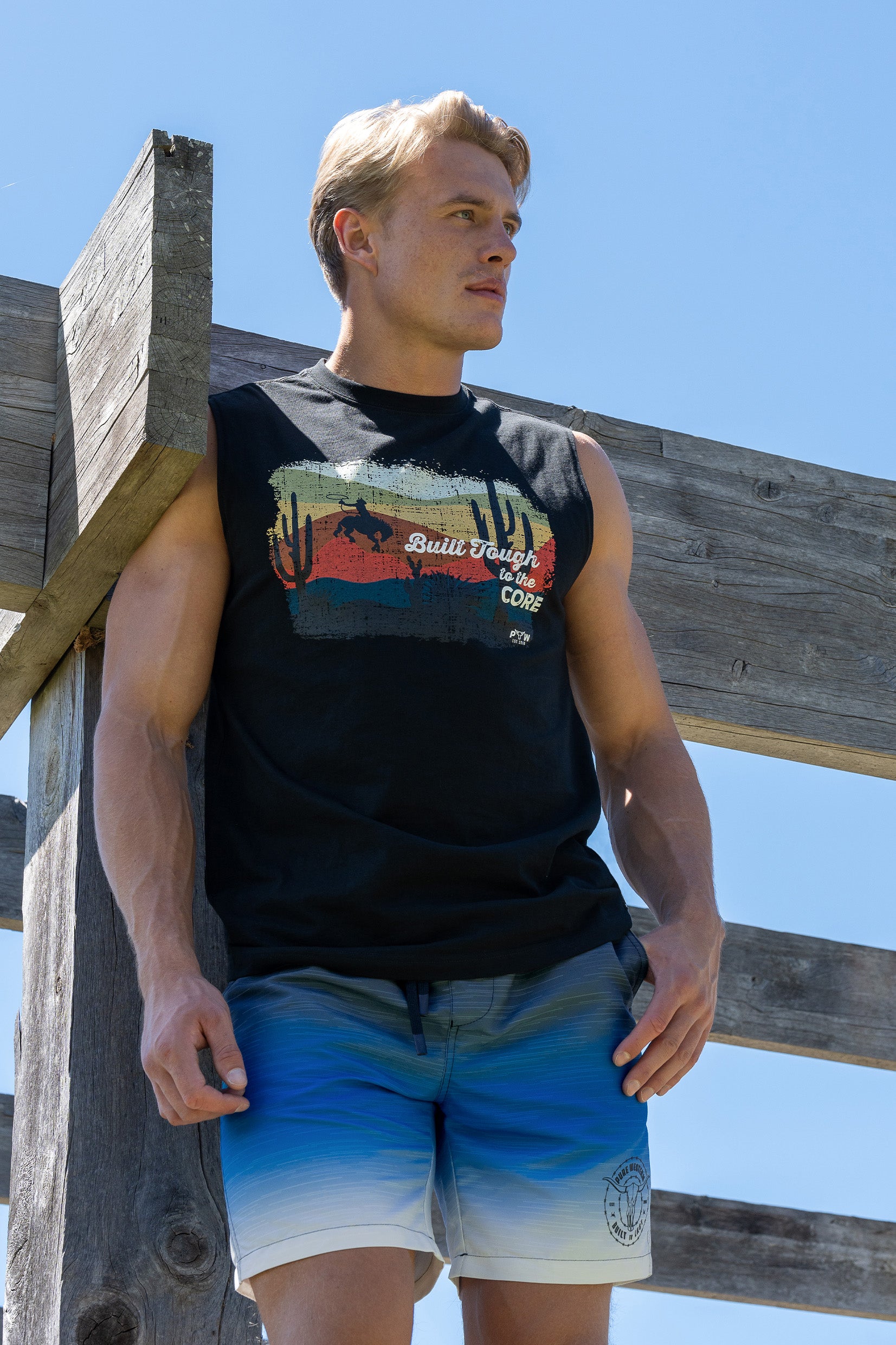 Pure Western Men's Phillip Boardshort