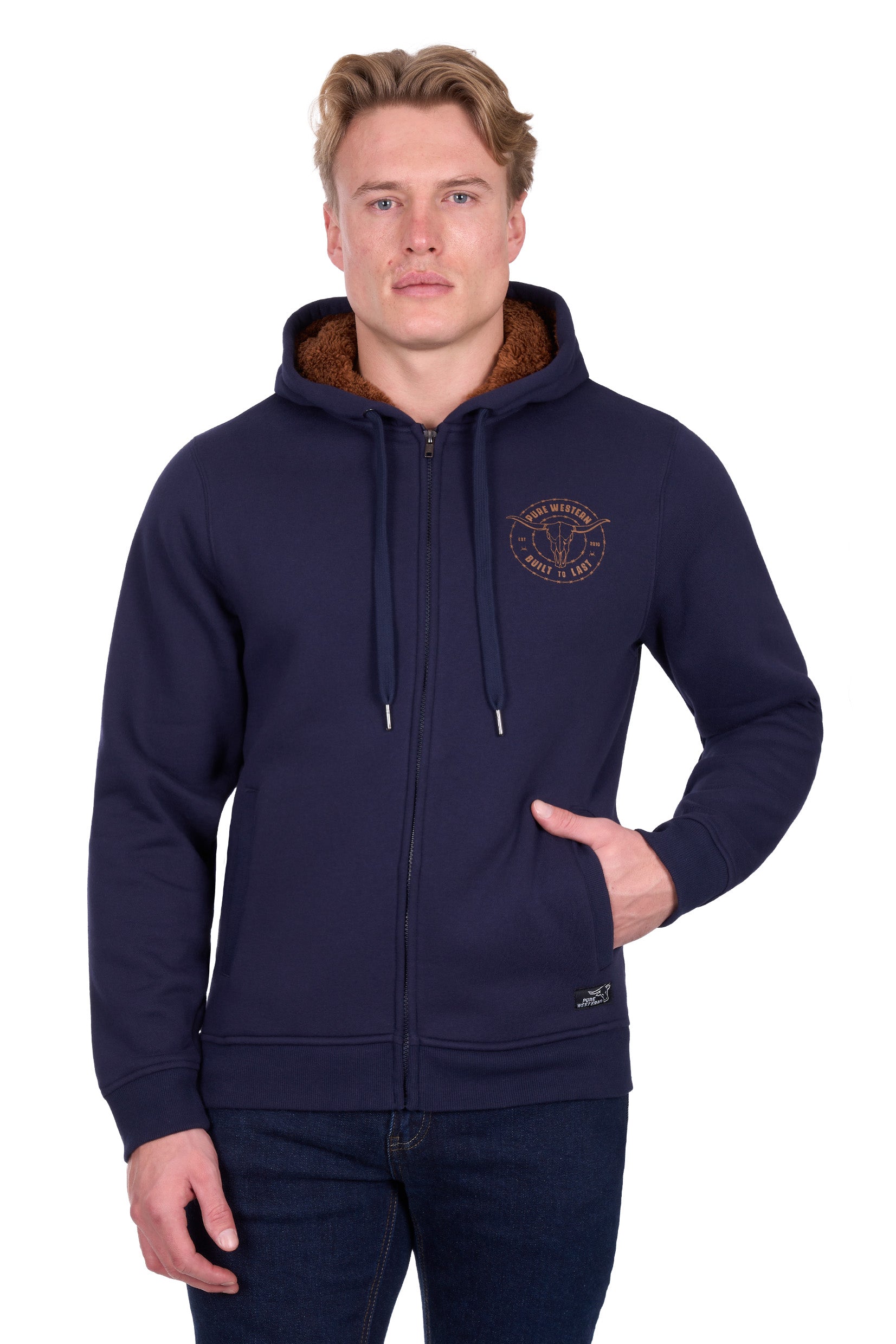 Pure Western Men's Walker Zip Hoodie