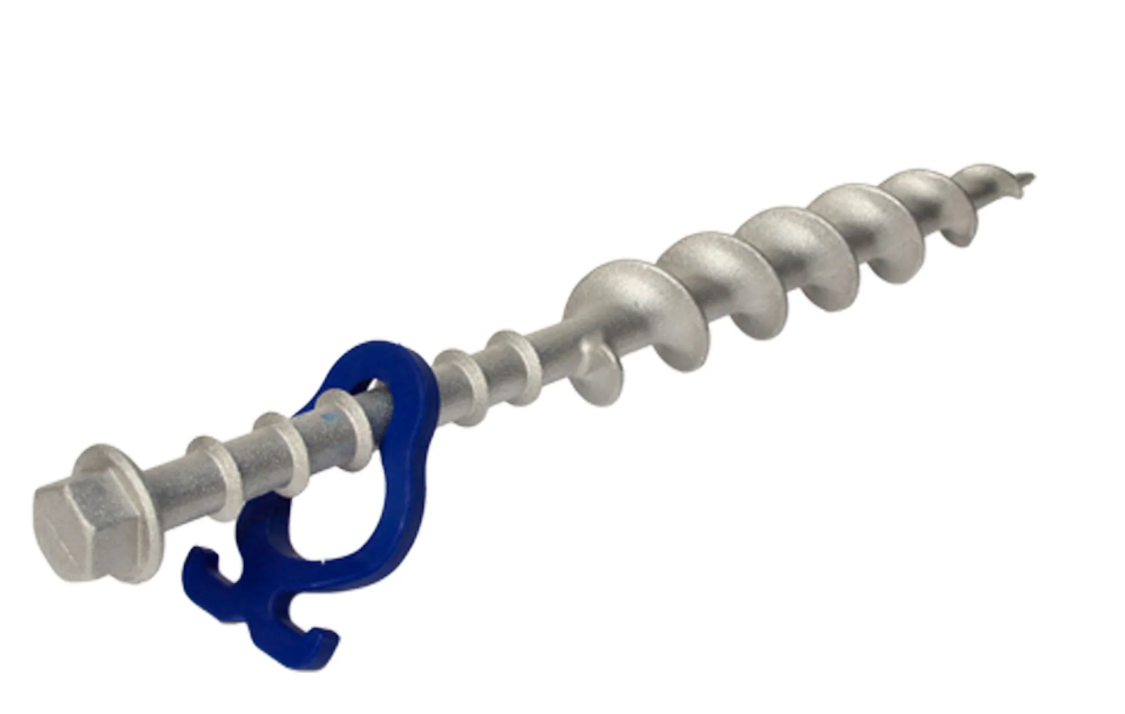 Peggy Peg Long Aluminium Screw-in Peg (2pk)