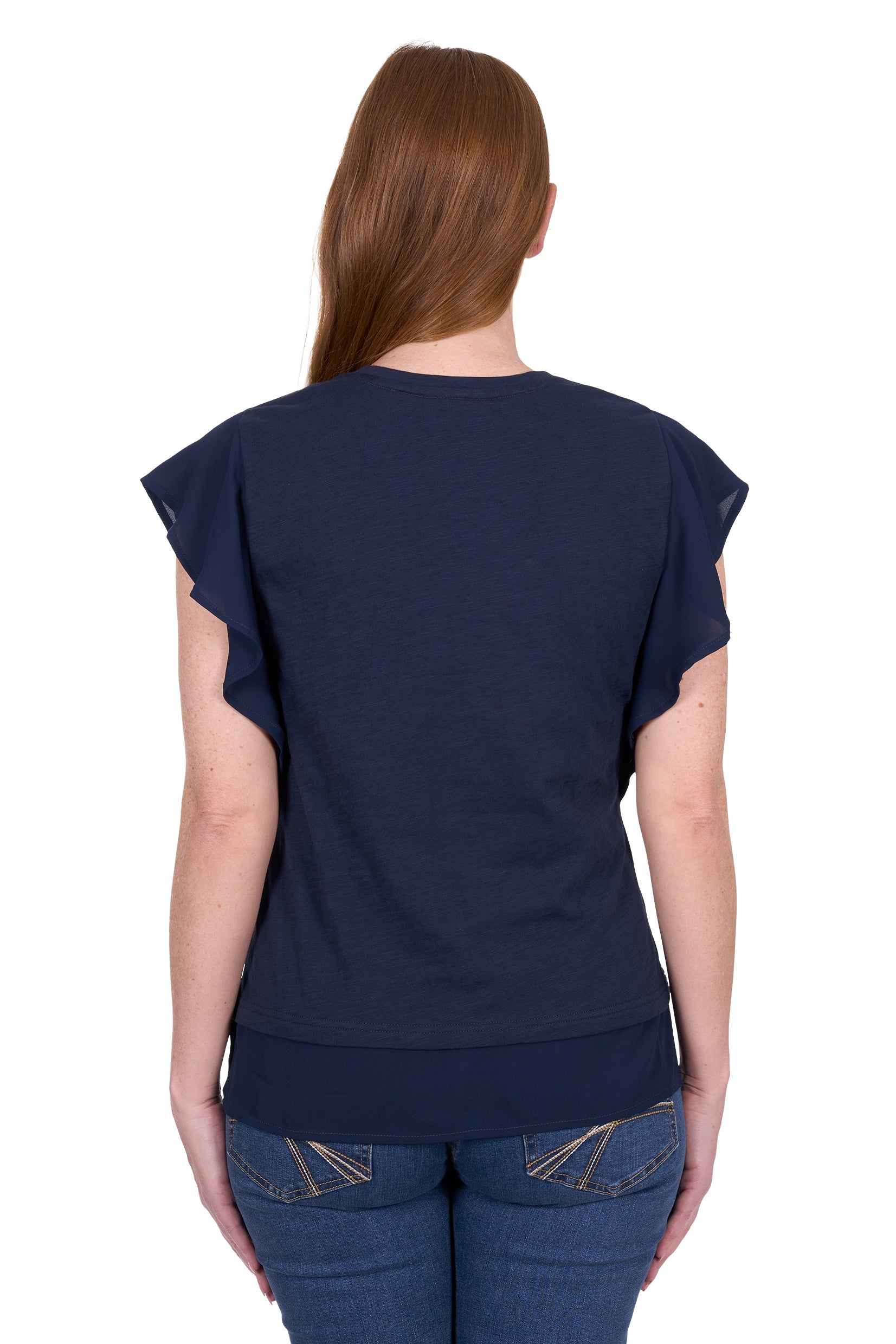 Thomas Cook Women's Mandy Flutter Sleeve Tee