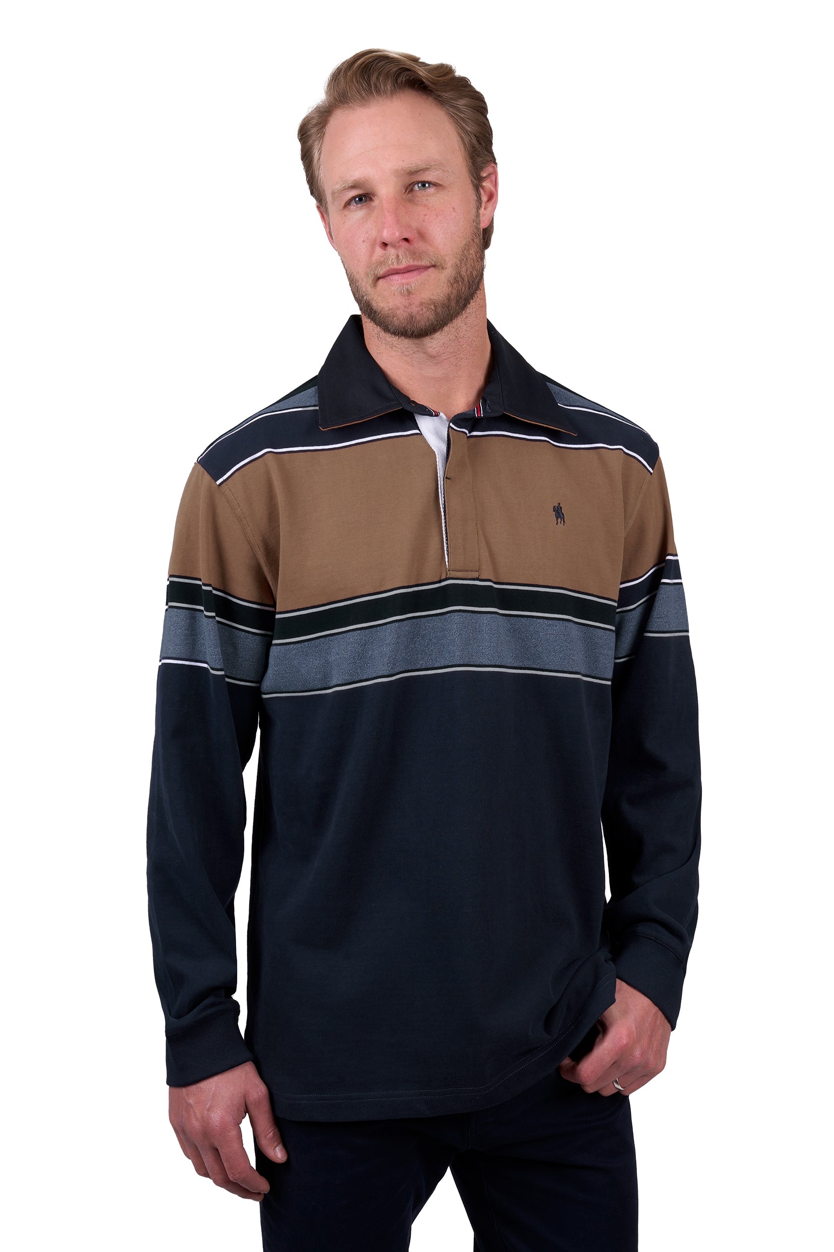 Thomas Cook Men's Jedd Stripe Rugby