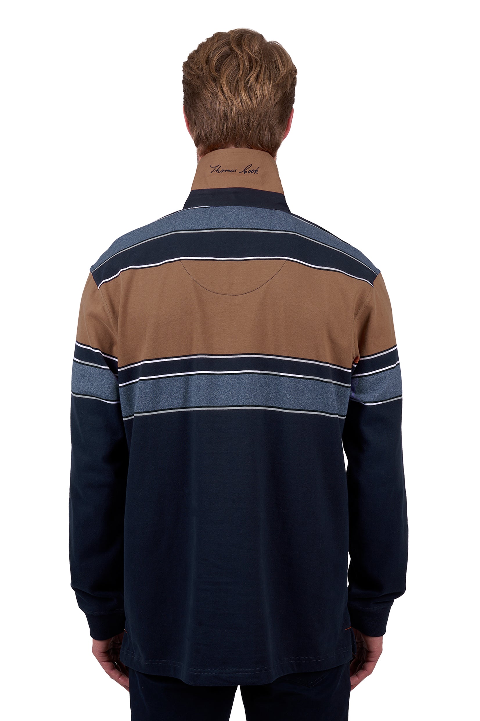 Thomas Cook Men's Jedd Stripe Rugby