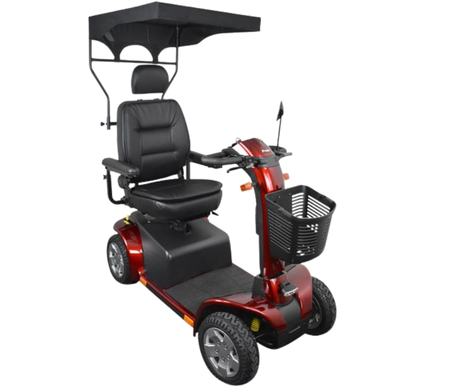 Top Gun Mobility Scooter Canopy with Frame & Stabiliser Bars